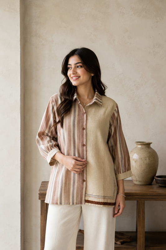 Cotton flex shirt
