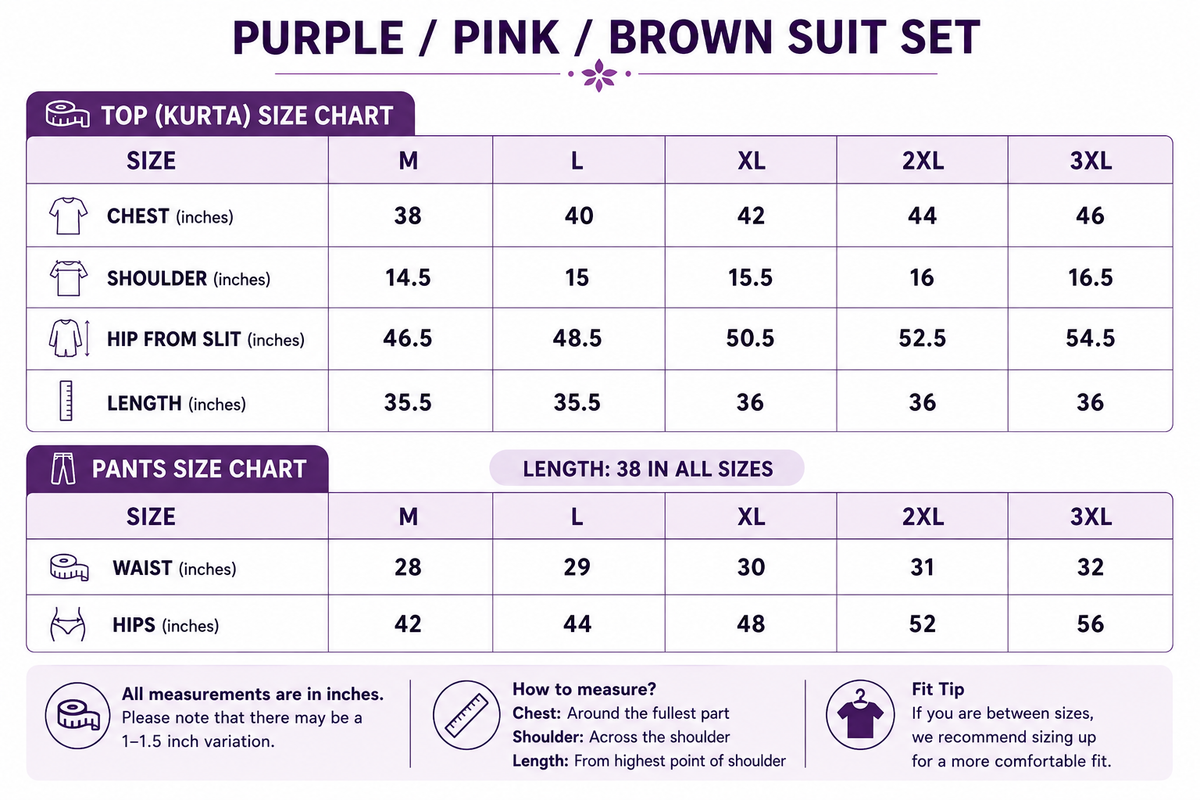Summer fresh purple cotton suit set